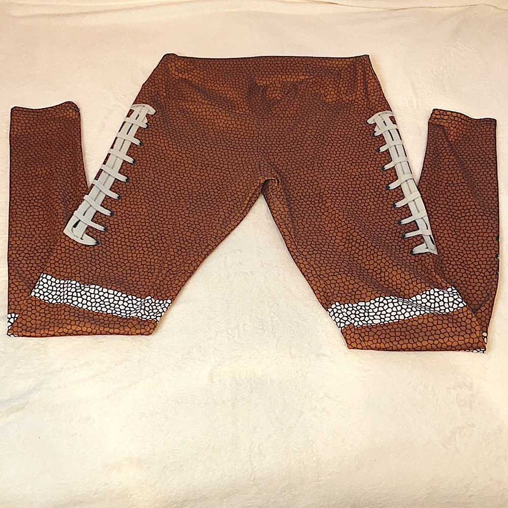 Football Print Leggings